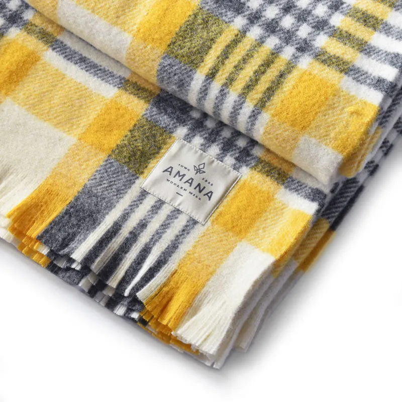 Price Creek Wool Throw Blanket