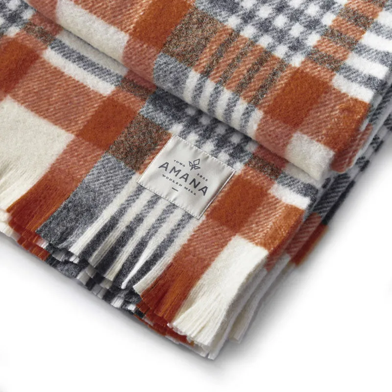 Price Creek Wool Throw Blanket