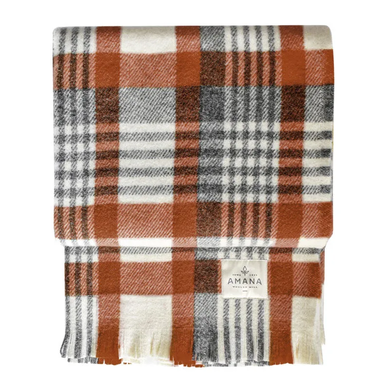 Price Creek Wool Throw Blanket