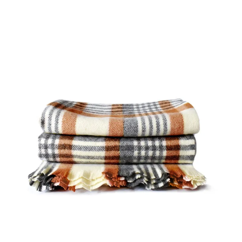 Price Creek Wool Throw Blanket