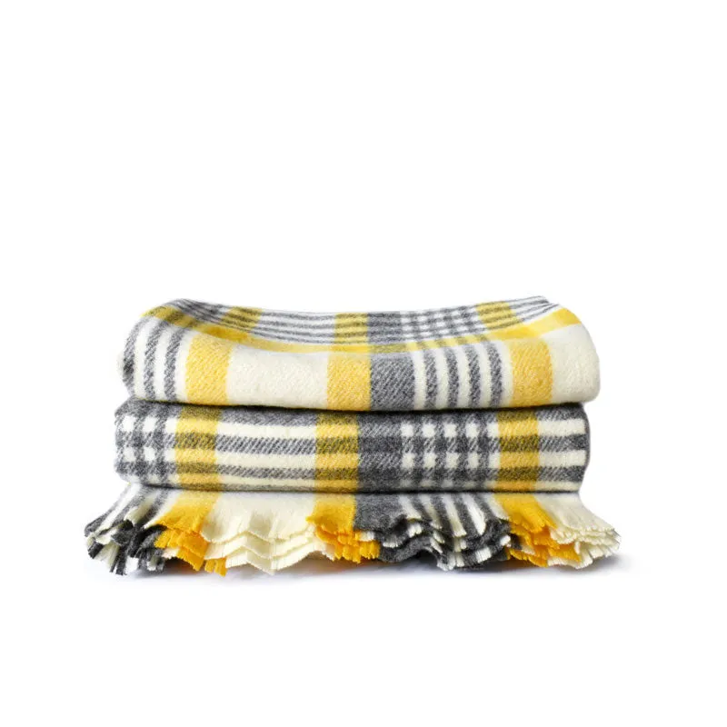 Price Creek Wool Throw Blanket