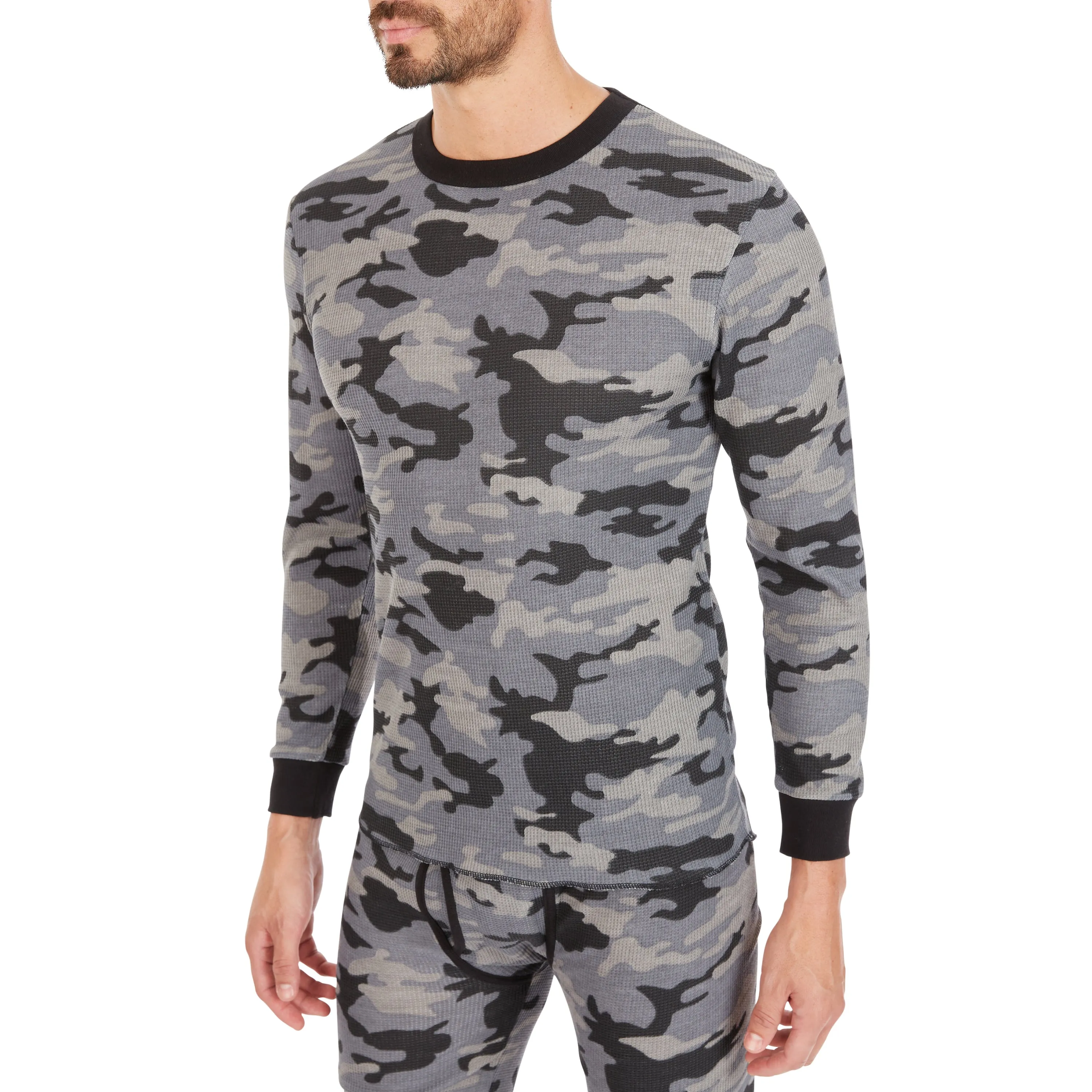 PRINTED CAMO THERMAL UNDERWEAR SET