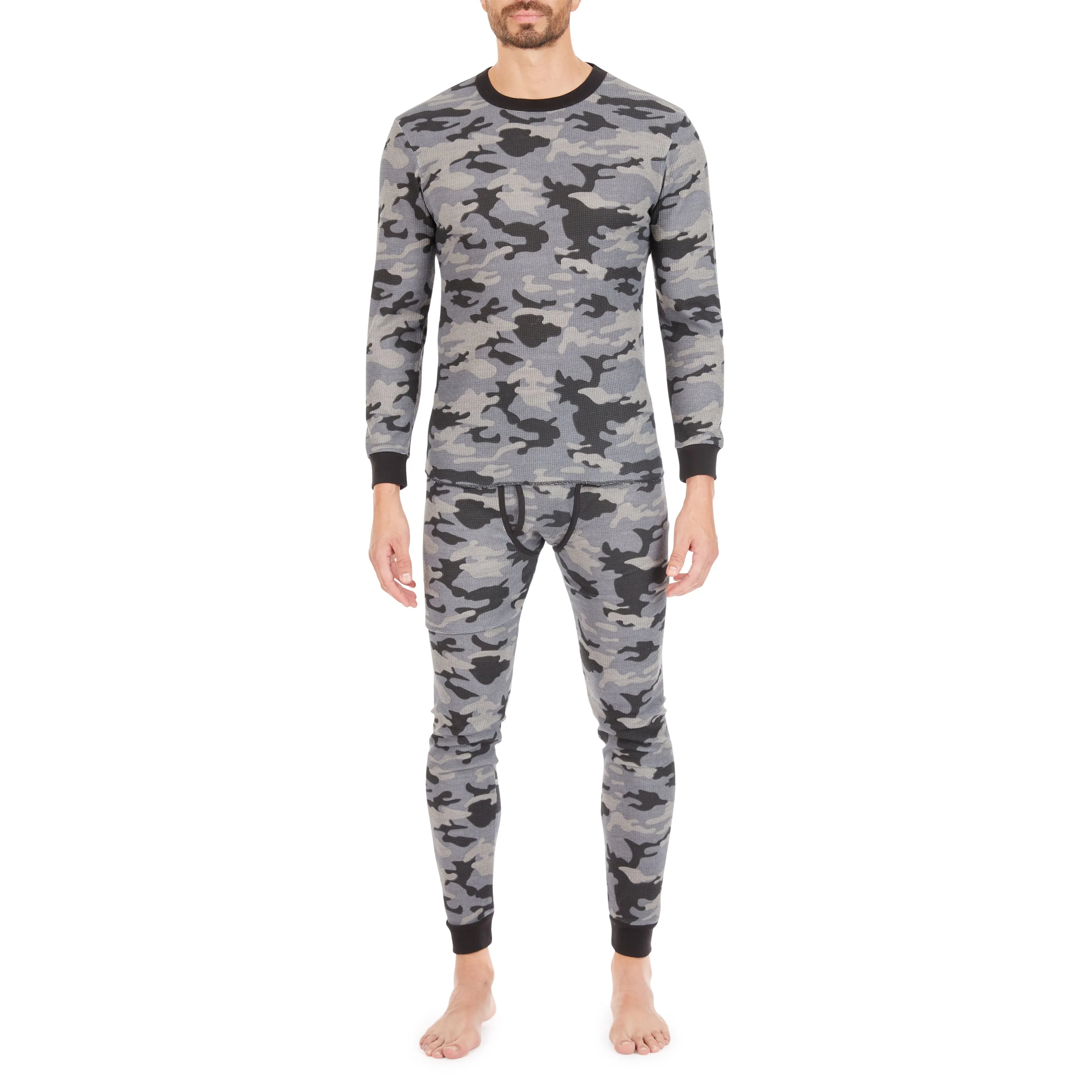 PRINTED CAMO THERMAL UNDERWEAR SET