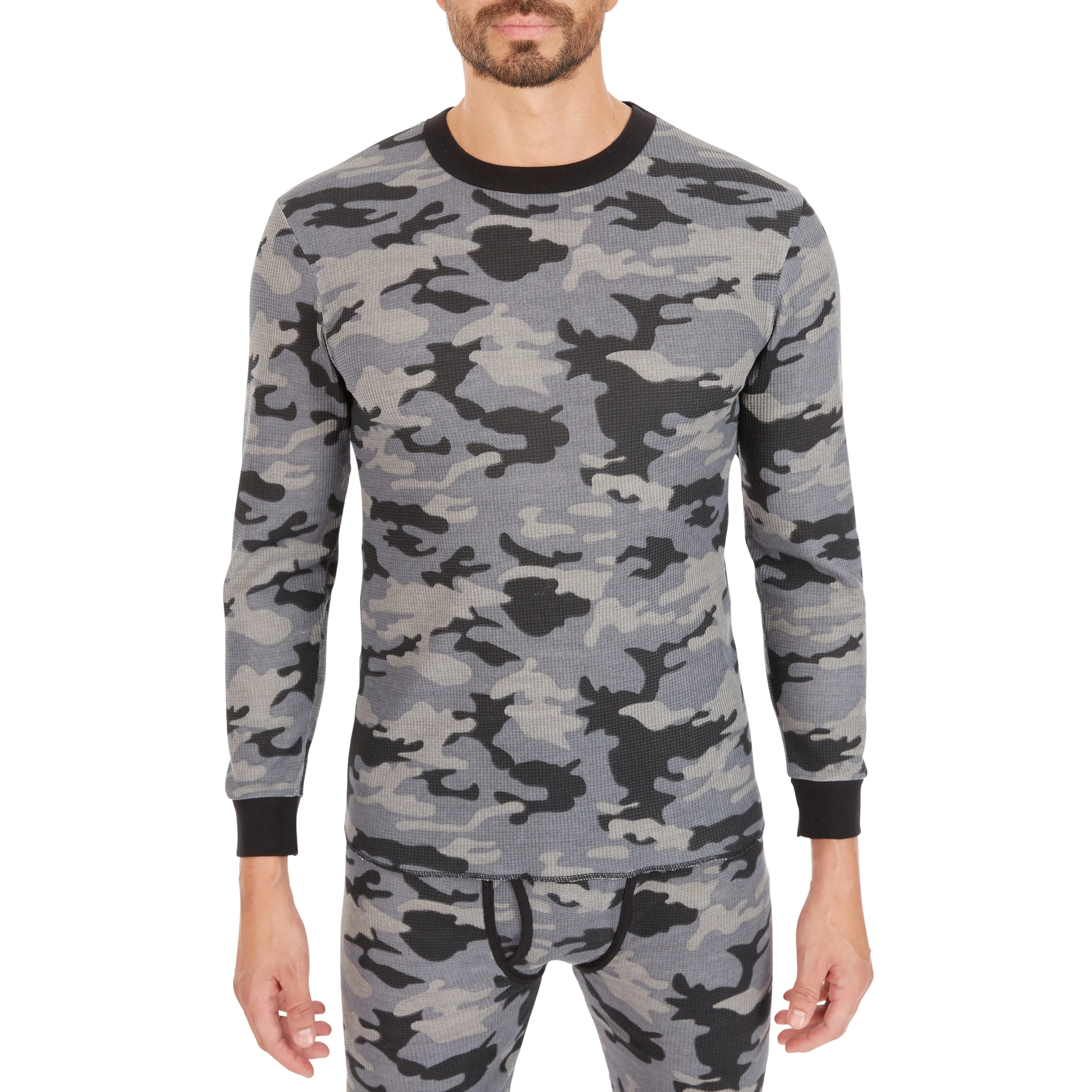 PRINTED CAMO THERMAL UNDERWEAR SET