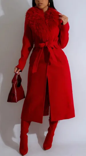 Red Fox Trench Coat