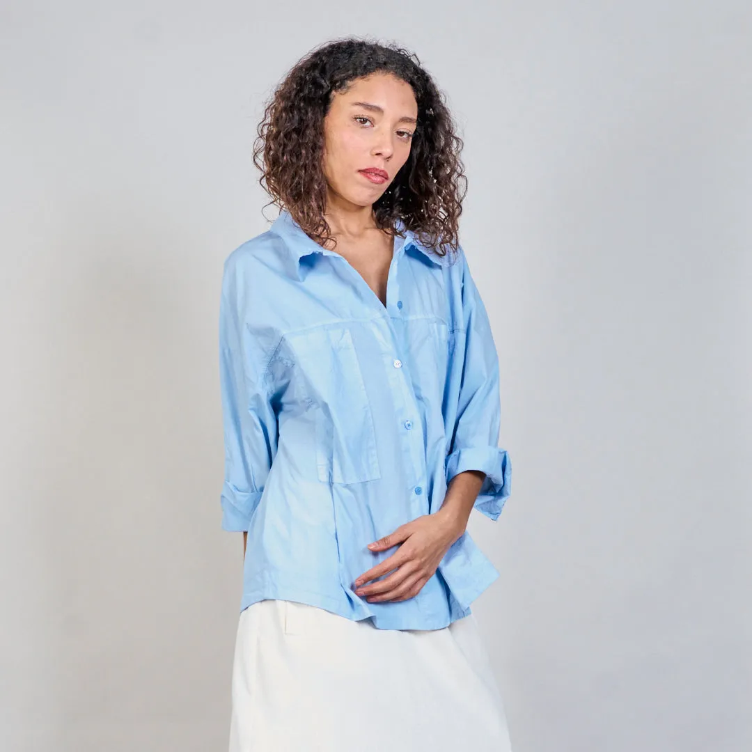 Relaxed fit utility shirt wholesale