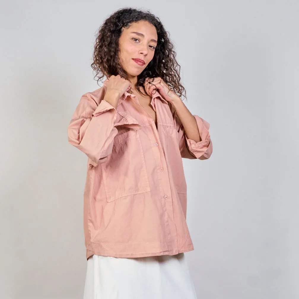 Relaxed fit utility shirt wholesale