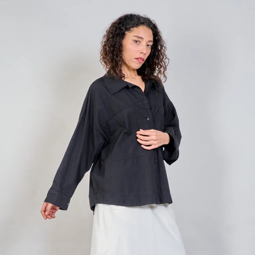 Relaxed fit utility shirt wholesale