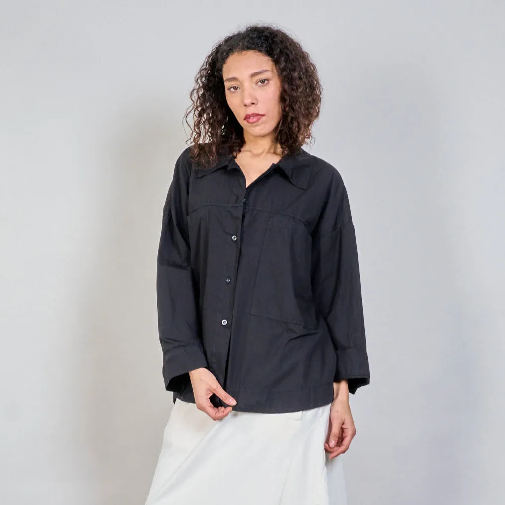 Relaxed fit utility shirt wholesale