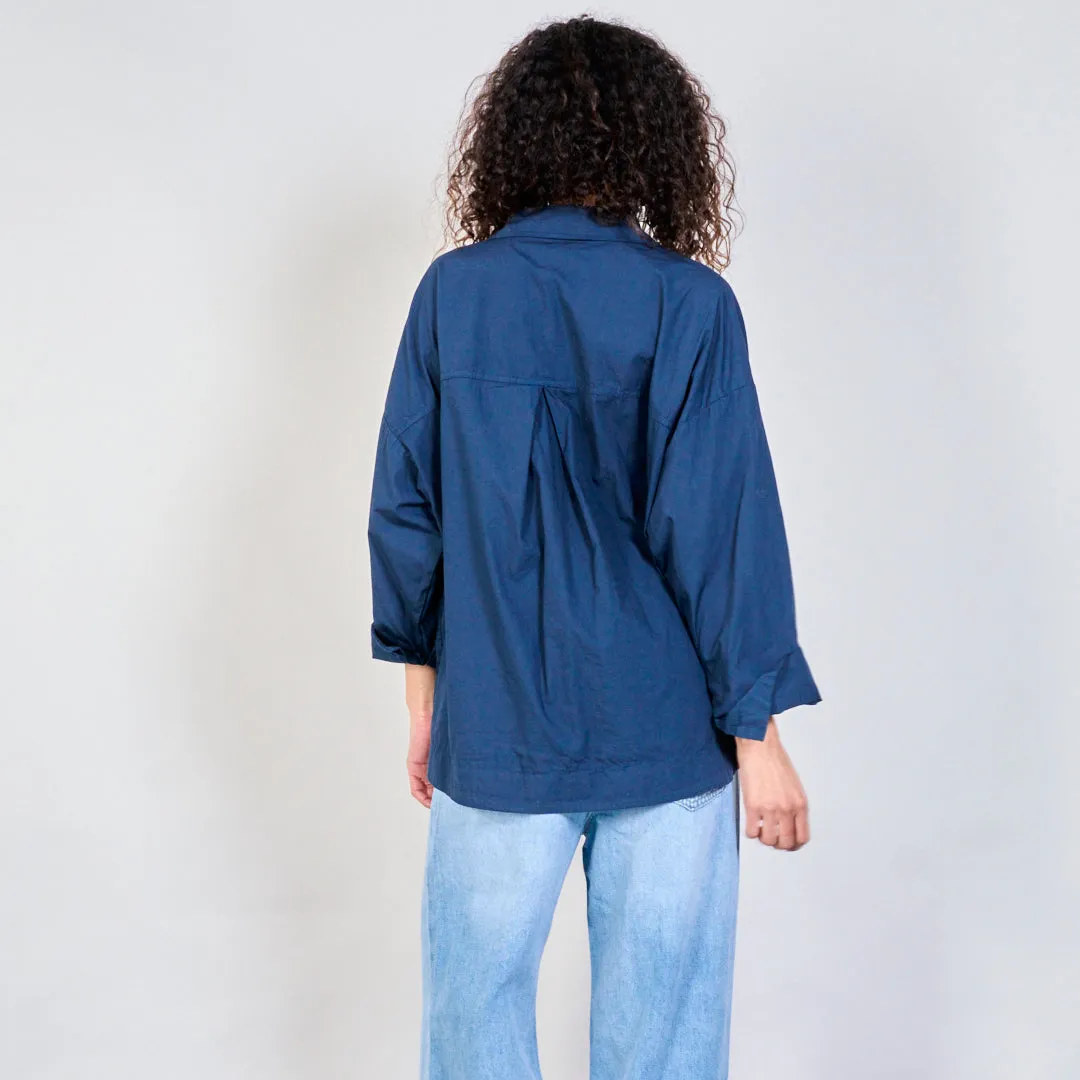 Relaxed fit utility shirt wholesale