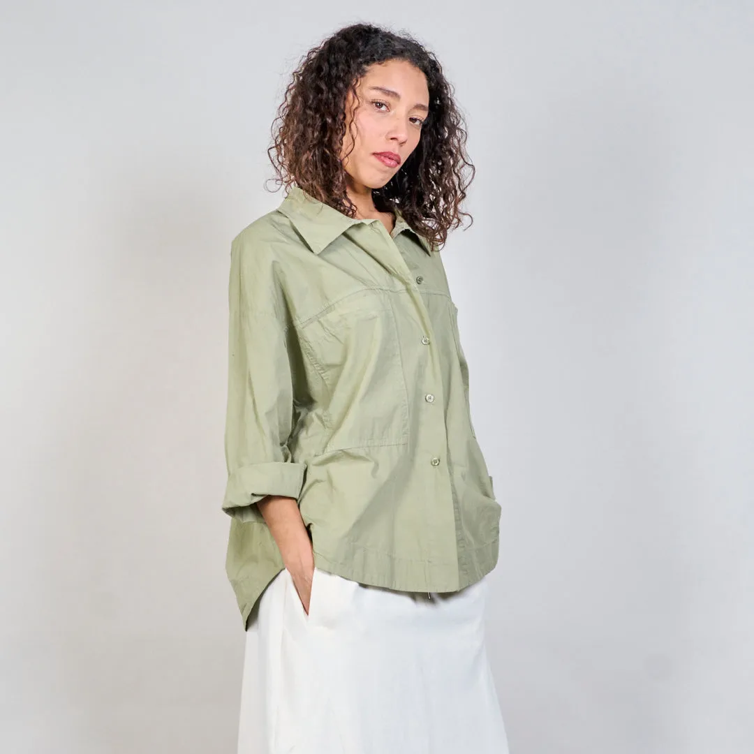 Relaxed fit utility shirt wholesale