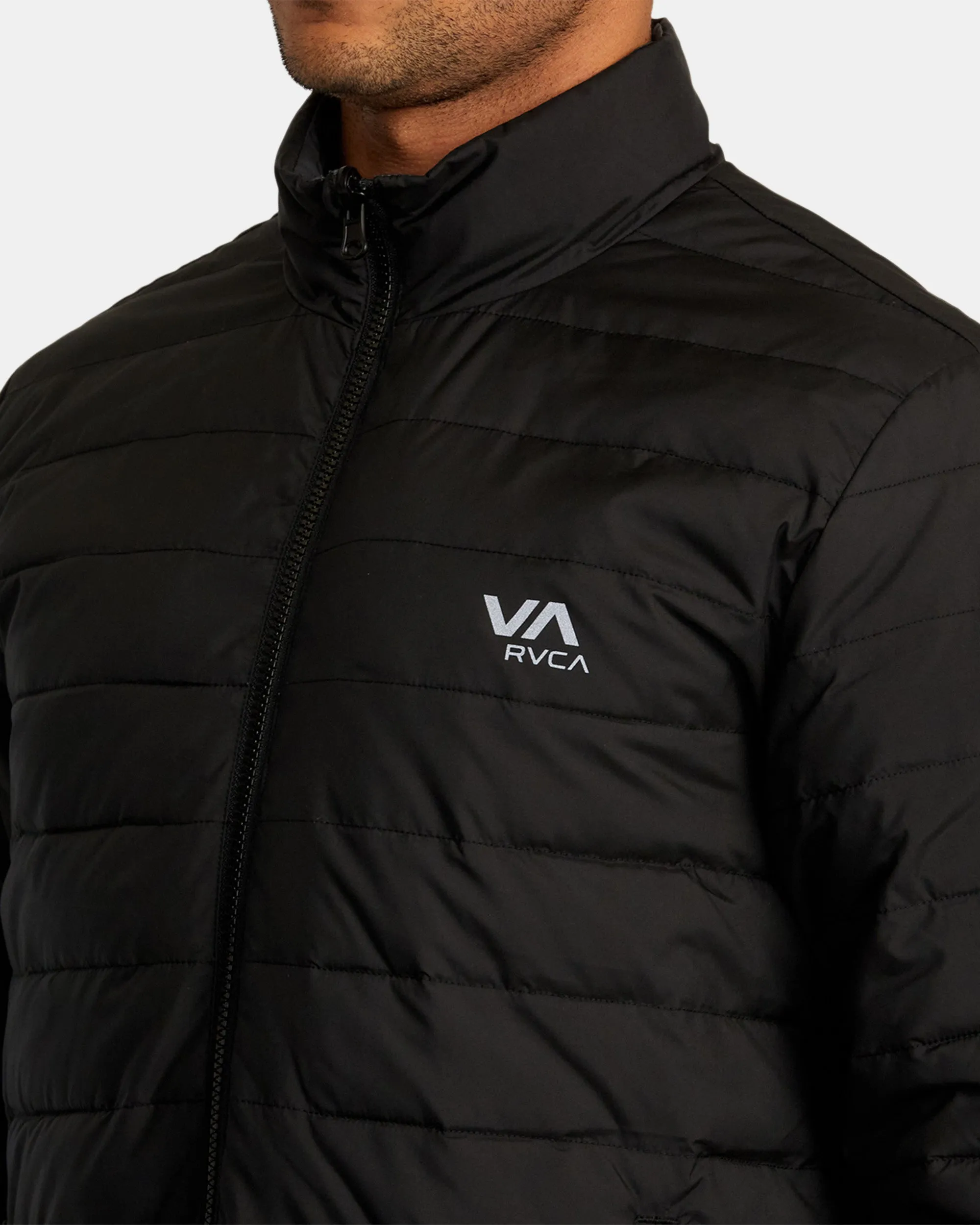 Reversible Puffer Jacket - Black 2