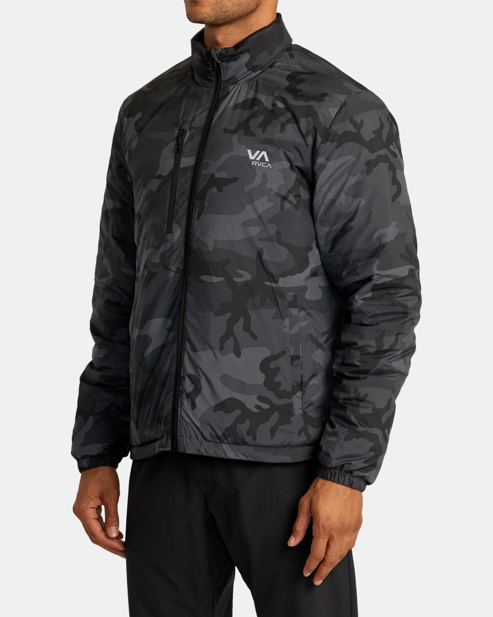 Reversible Puffer Jacket - Black 2