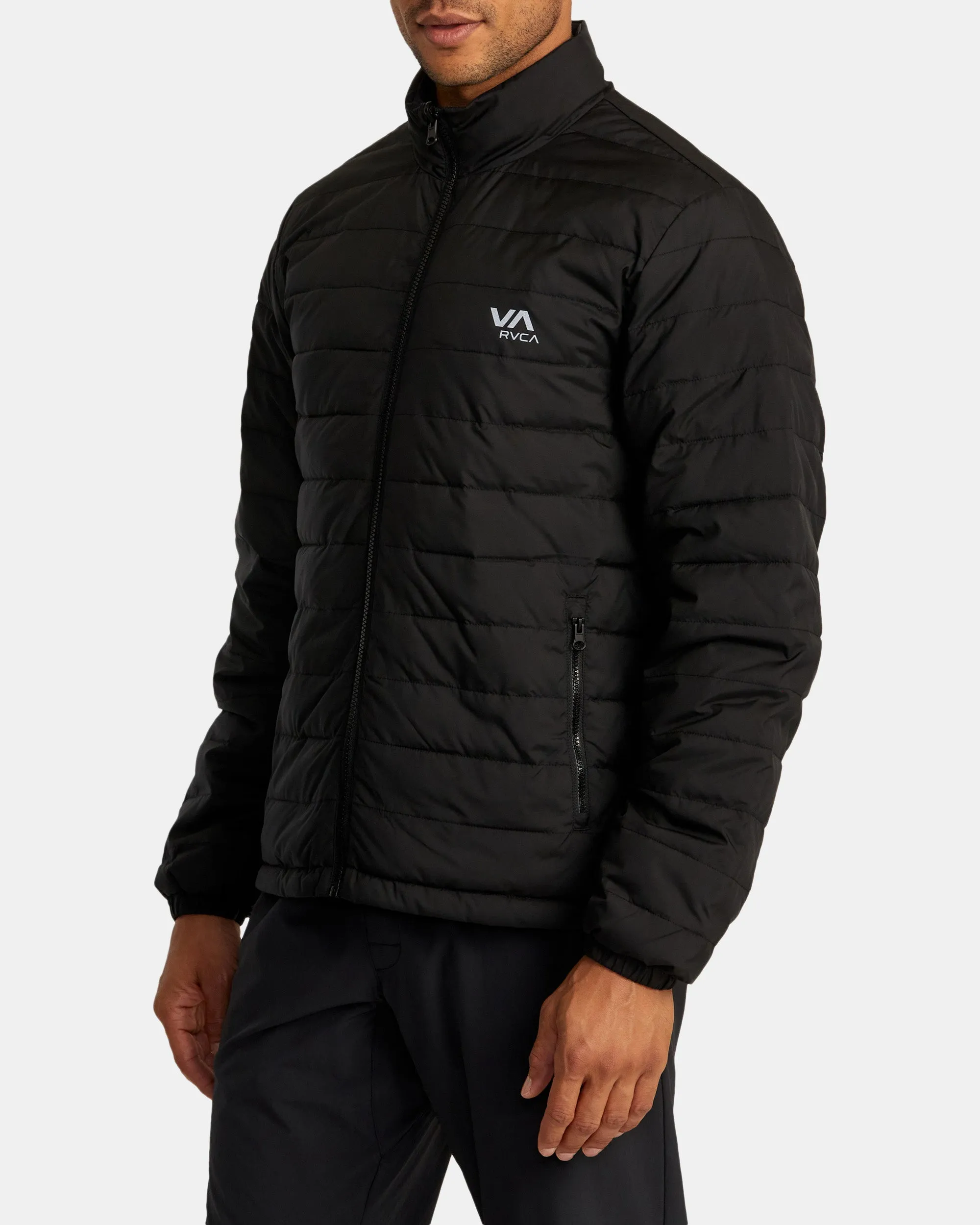 Reversible Puffer Jacket - Black 2