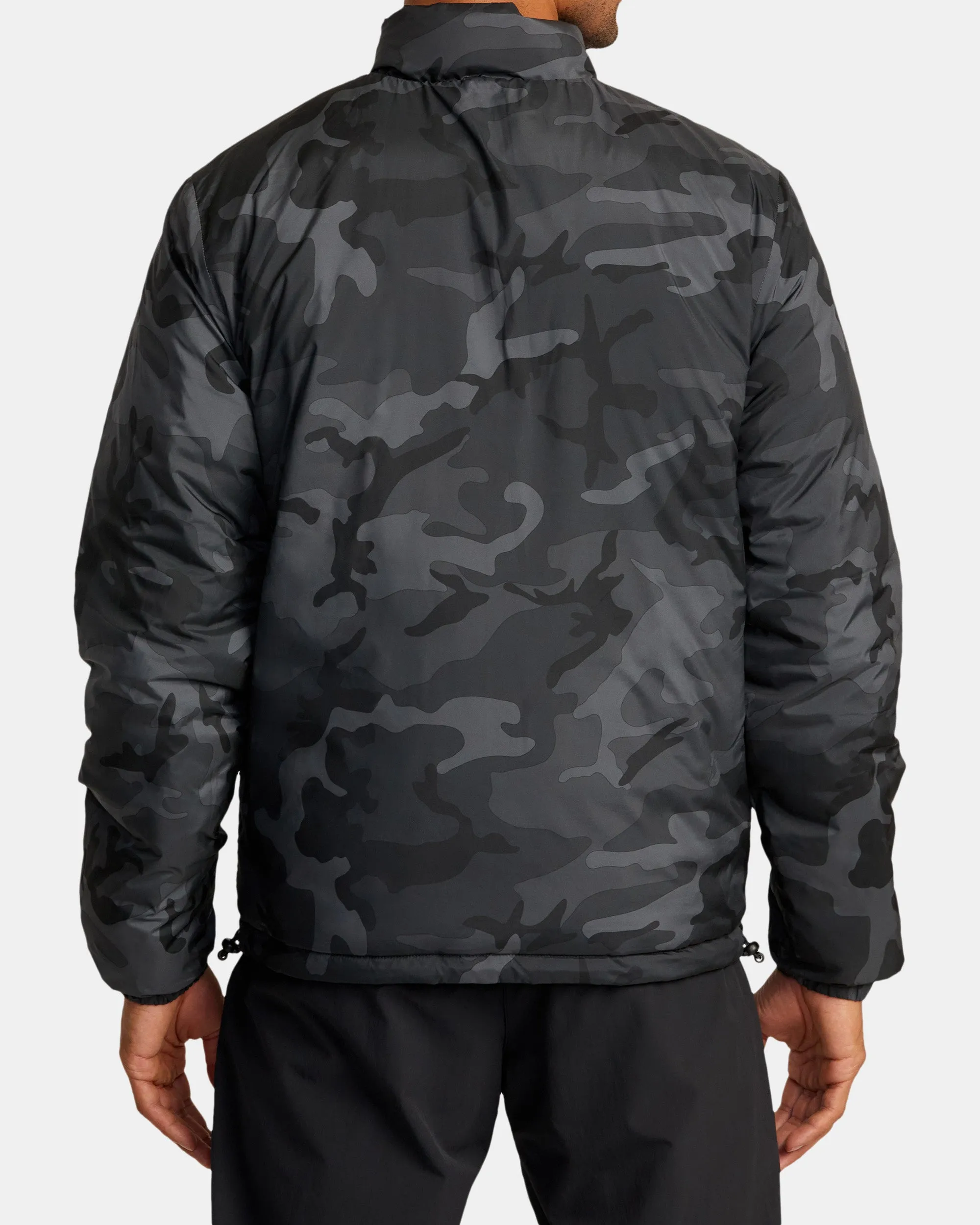 Reversible Puffer Jacket - Black 2