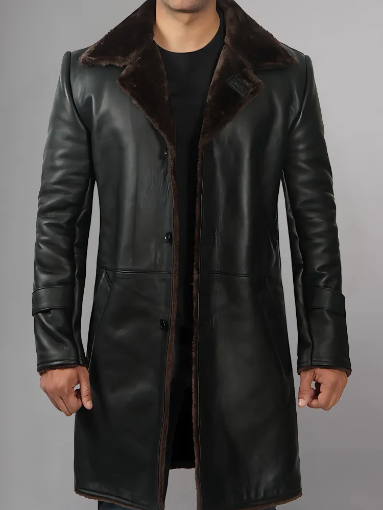 RYAN GOSLING BLADE RUNNER 2049 BLACK TRENCH COAT