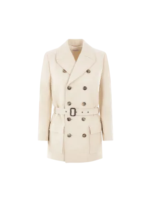 Saharienne Sustainable Cotton Overcoat