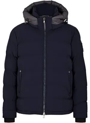 Sandbanks Banks Puffer Jacket: NAVY