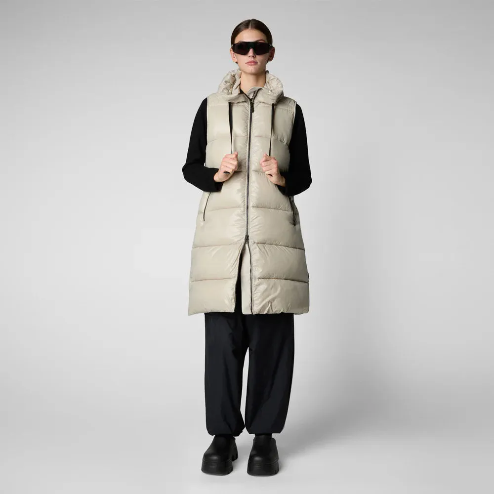 SAVE THE DUCK - IRIA HOODED LONG VEST