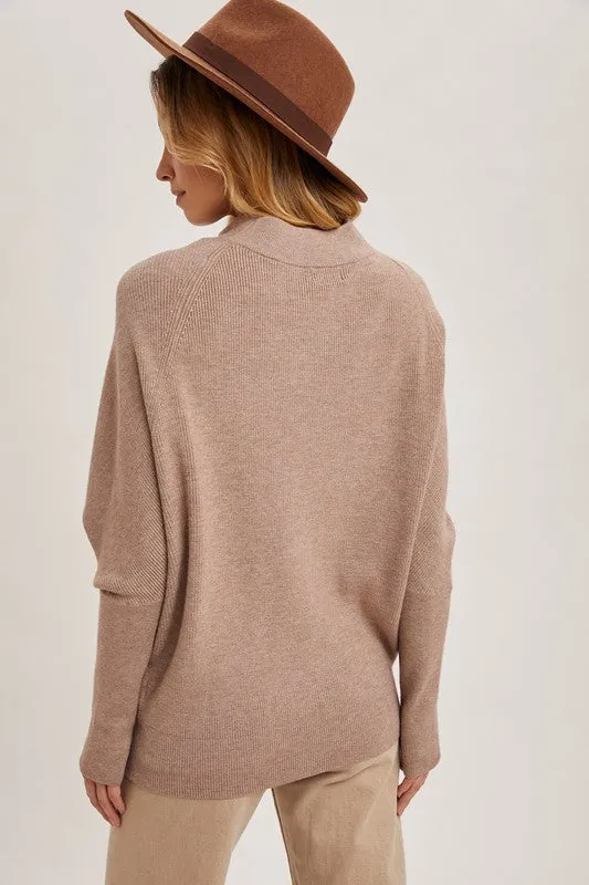 Soft Slouch Sweater - Latte