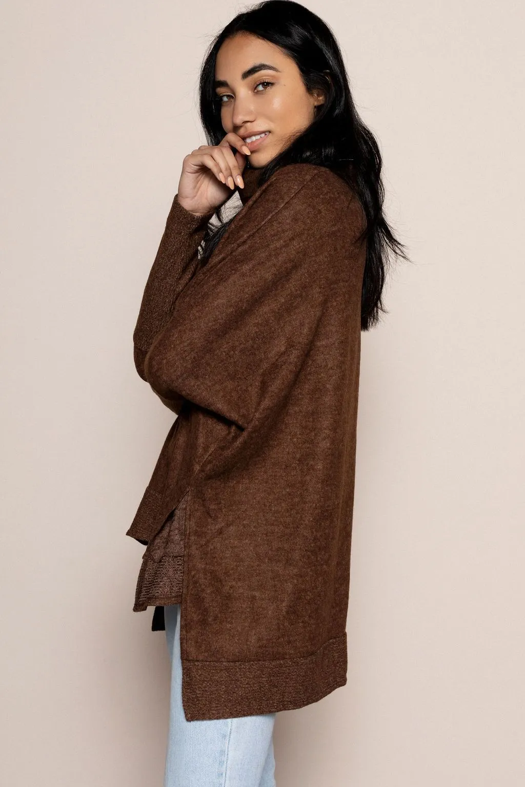 Sonia Sweater in Brown