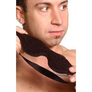 Strict Leather Black Fleece Lined Blindfold