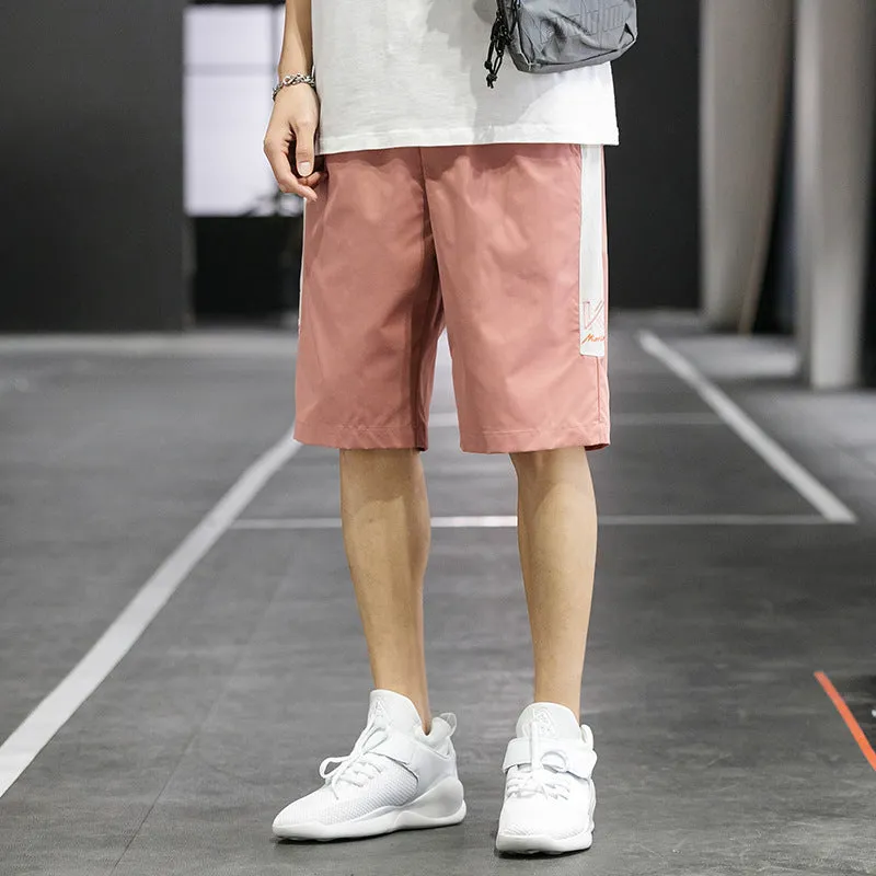 Summer Men Casual Shorts Bermuda Pants Korean Trendy Loose Bermuda Shorts