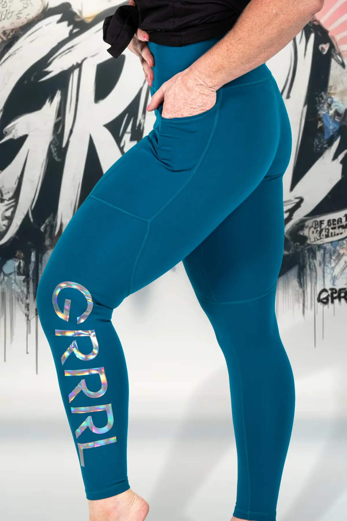 Thalassia Green Second Skin Leggings