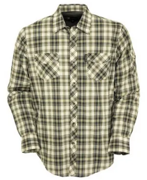 The Outback Trading Company Thermal Lined Shirt - Grey Plaid