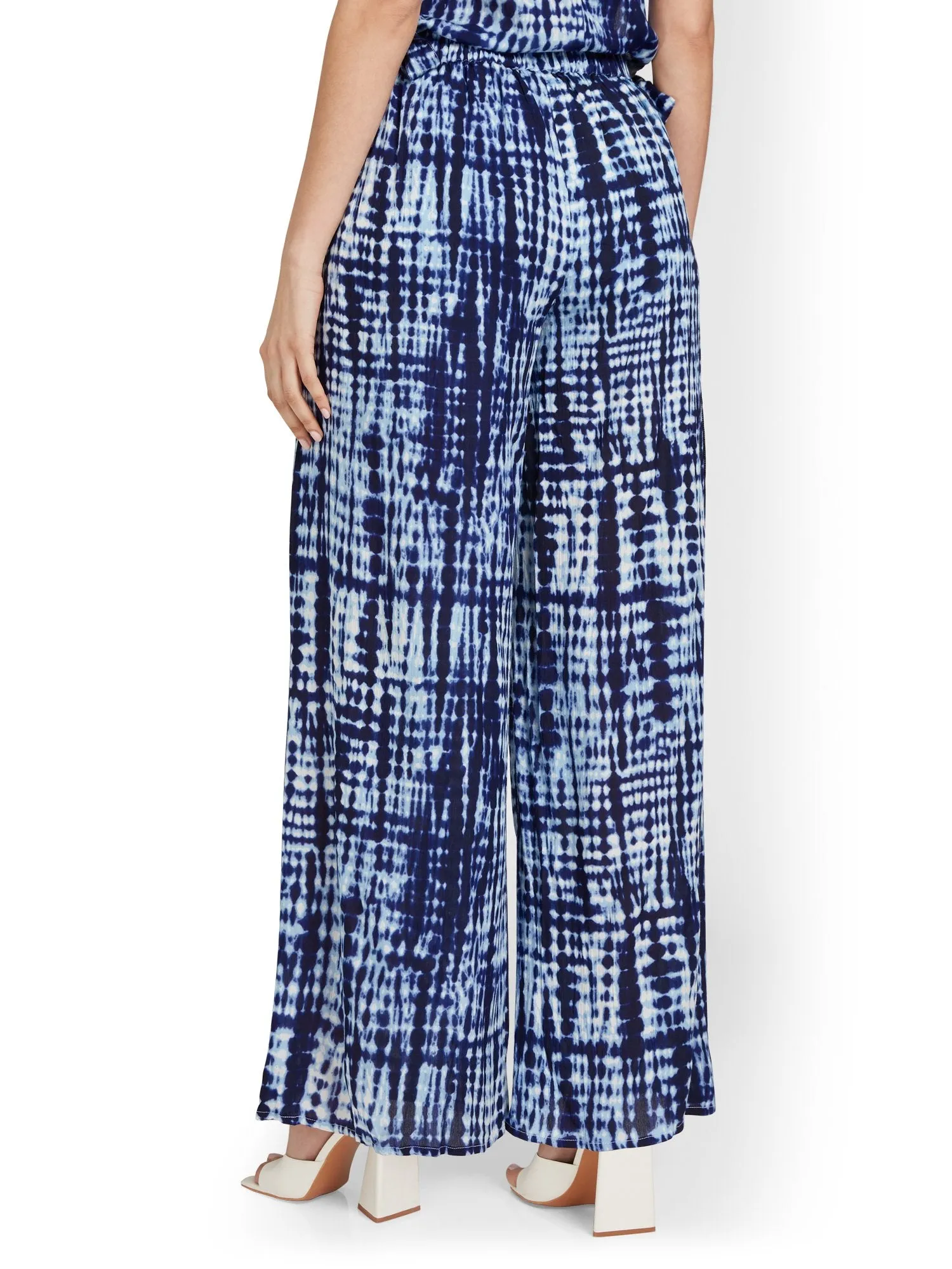 Tie-Dye Wide-Leg Pant