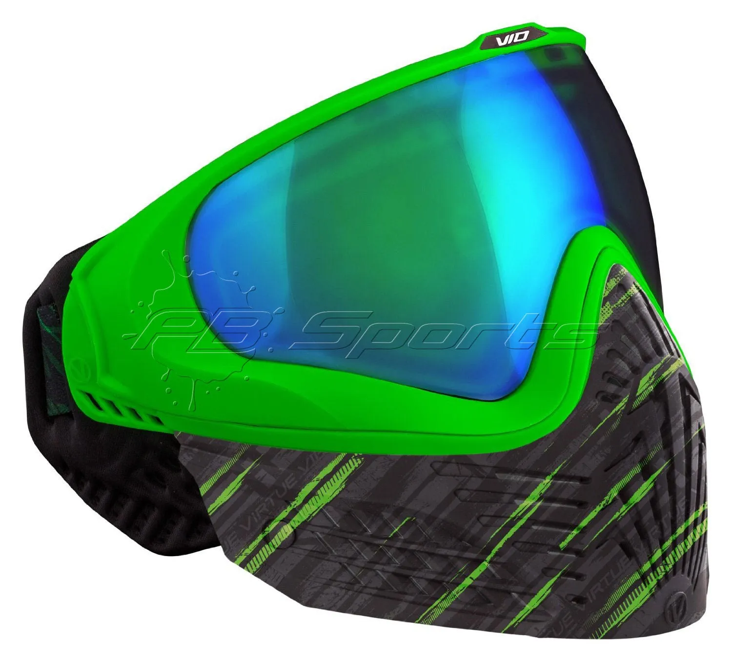 Virtue Vio Extend Thermal Mask - Graphic Emerald