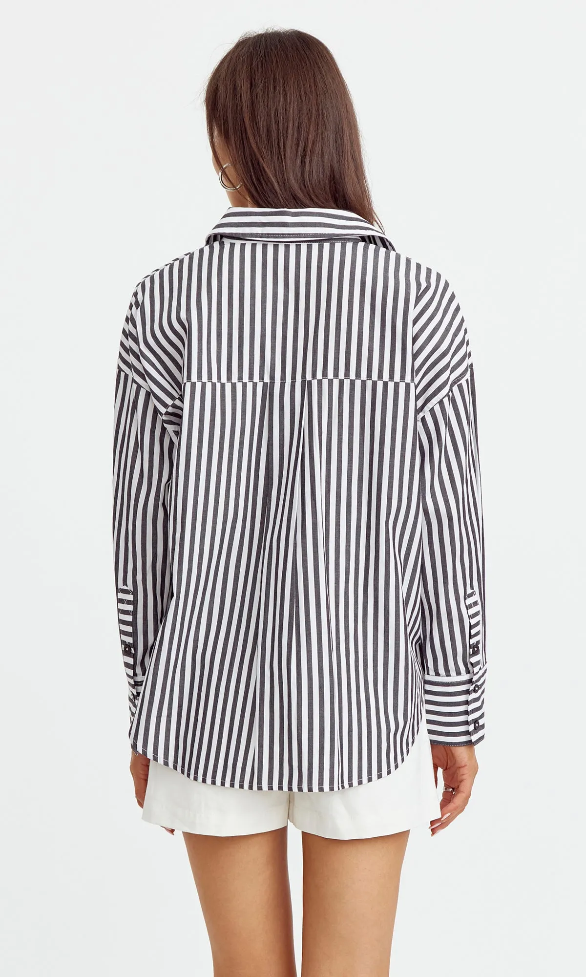 Wendy Stripe Boyfriend Shirt