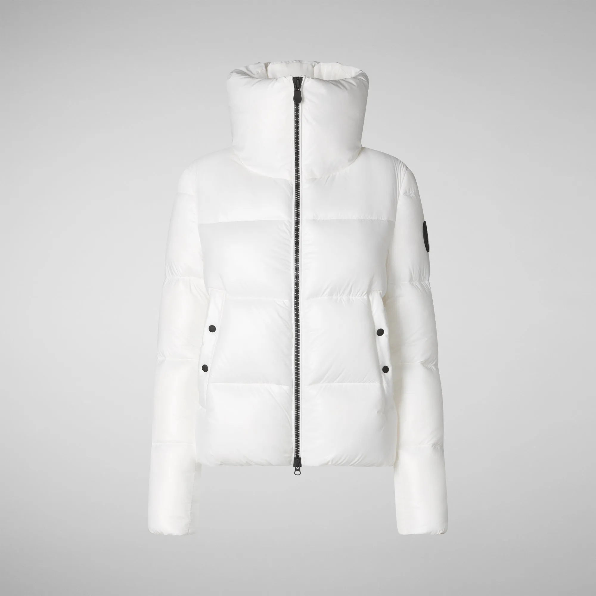 Women's Animal free Puffer Jacket Isla  in Off white