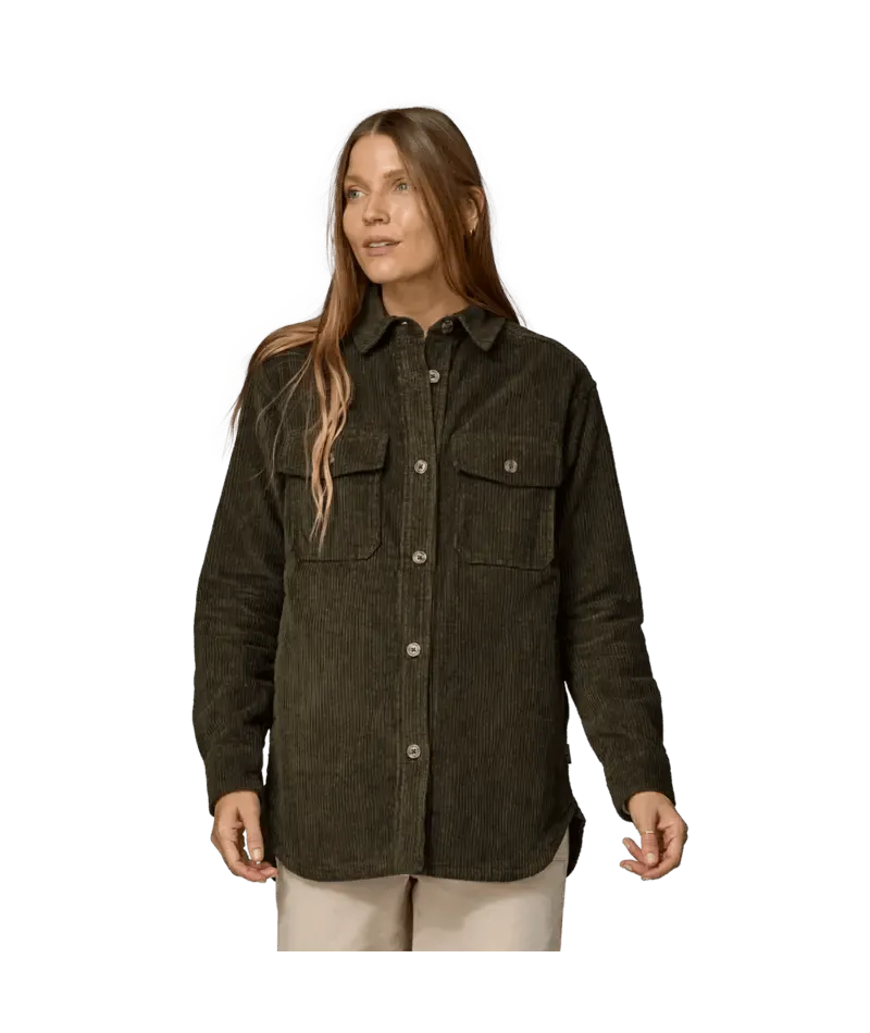 Women's Corduroy Overshirt Jacket