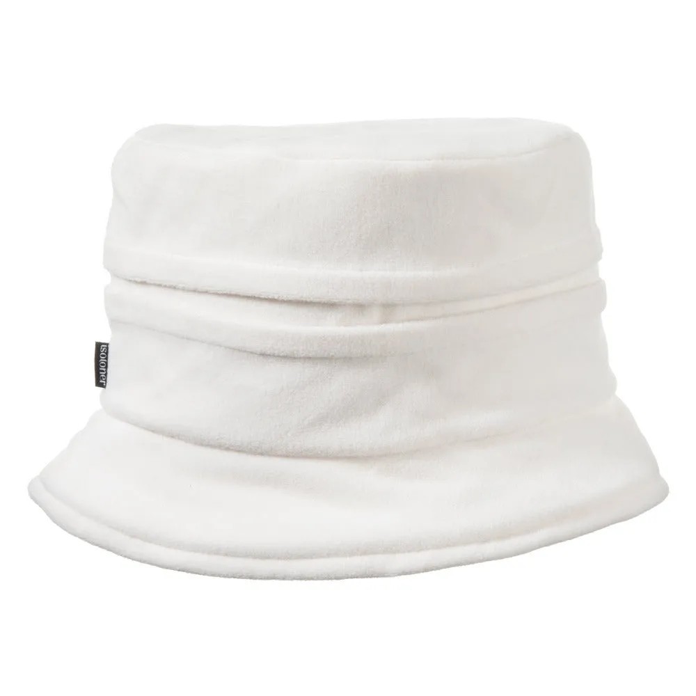 Women's Lined Recycled Fleece Water Repellent Cloche Hat