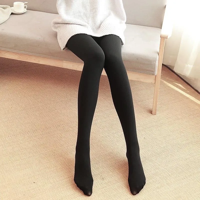 Women's Thermal Winter Footed Tights